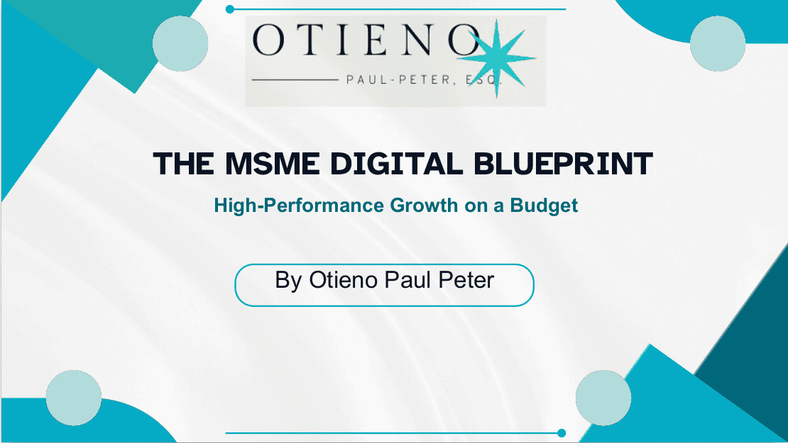 Is Your Online Presence an Asset or a Liability? The MSME Digital Blueprint 